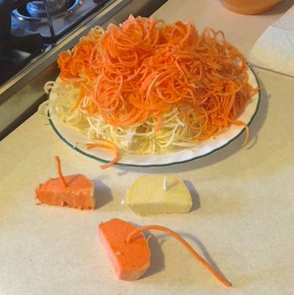 Sweet potato surprise!