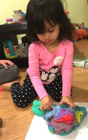 playdough master at work feb 2018